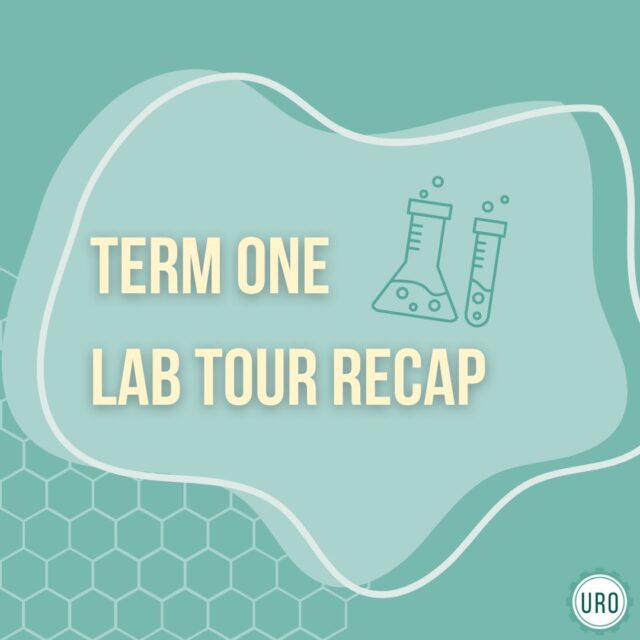TERM ONE LAB TOUR RECAP 🌟Thank you to everyone who showed up to our term one lab tours! Your support is what made these lab tours successful and we hope you got to learn a lot from them. 🔬🧫STAY TUNED for more upcoming URO lab tours this term. Slots are limited so be sure to sign up quick!! 💪💨