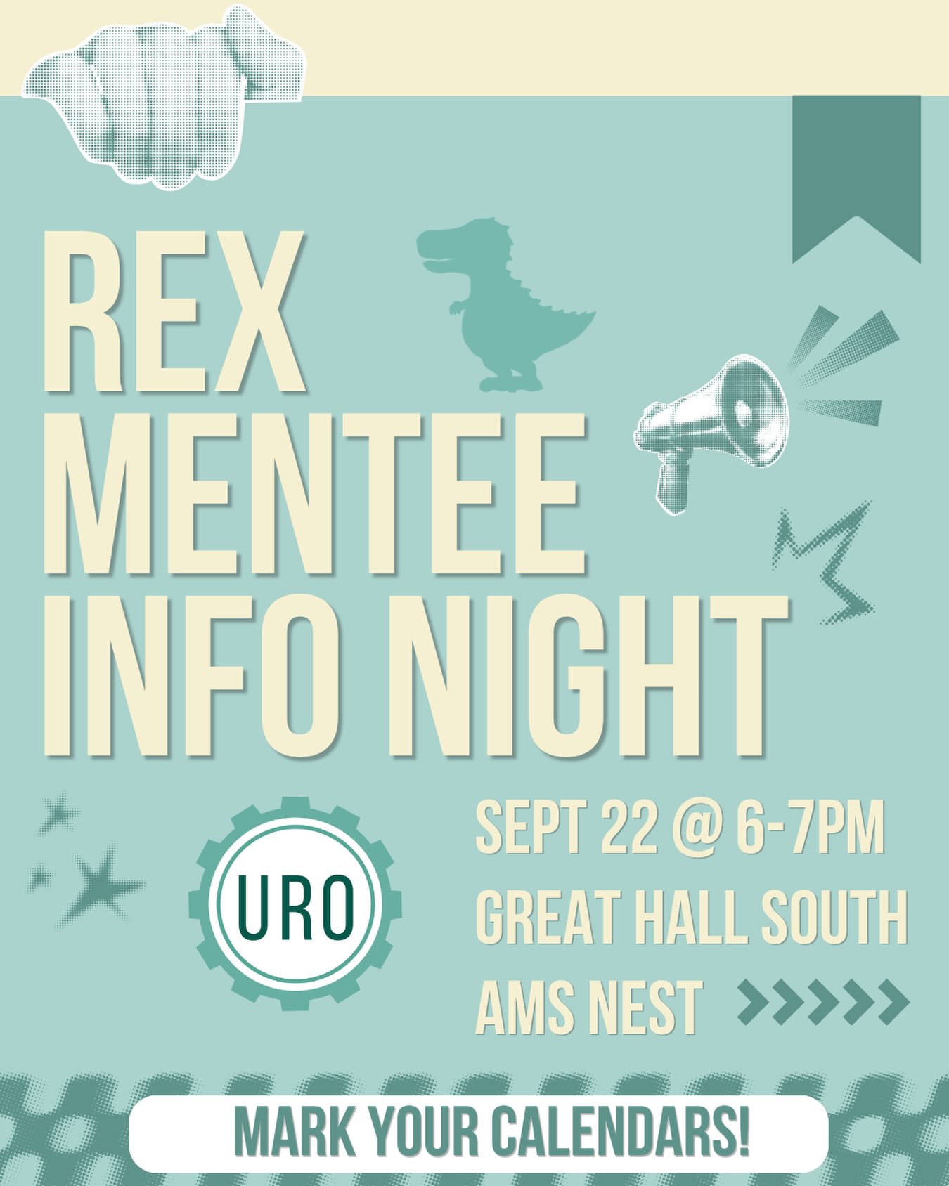 Want to level up your REX application? URO is hosting a REX Mentee Info Night so you can learn more about the application process and what to expect from the program.Attendees will get the opportunity to network with fellow prospective mentees, interact with REX mentors, and ask questions directly to the REX committee.📅 Date: September 22nd⏰ Time: 6:00 PM – 7:00 PM🍕 Free dinner provided!Spots fill up quickly, so be sure to RSVP early at the link in our bio!